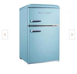 Retro Mini Fridge and Freezer
