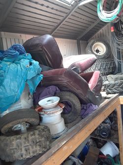 Tires and 2 car seats