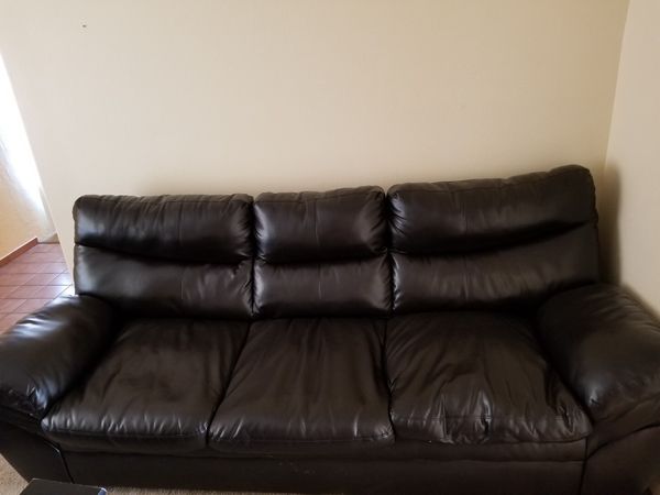 Faux Leather Sofa Set For In Tucson Az Offerup