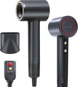Brand new in box Hair Dryer, LifetimeWarranty High-Speed Ionic Blow Dryer, Low Noise 110K Brushless Motor for Fast Drying, Thermo-Control Compact Hair