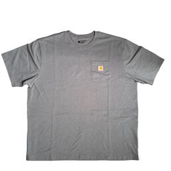 Carhartt K87 Loose Fit Heavyweight Pocket T-Shirt - Blue Heather - 2XL