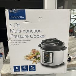 Insignia 6QT Pressure Cooker BRAND NEW
