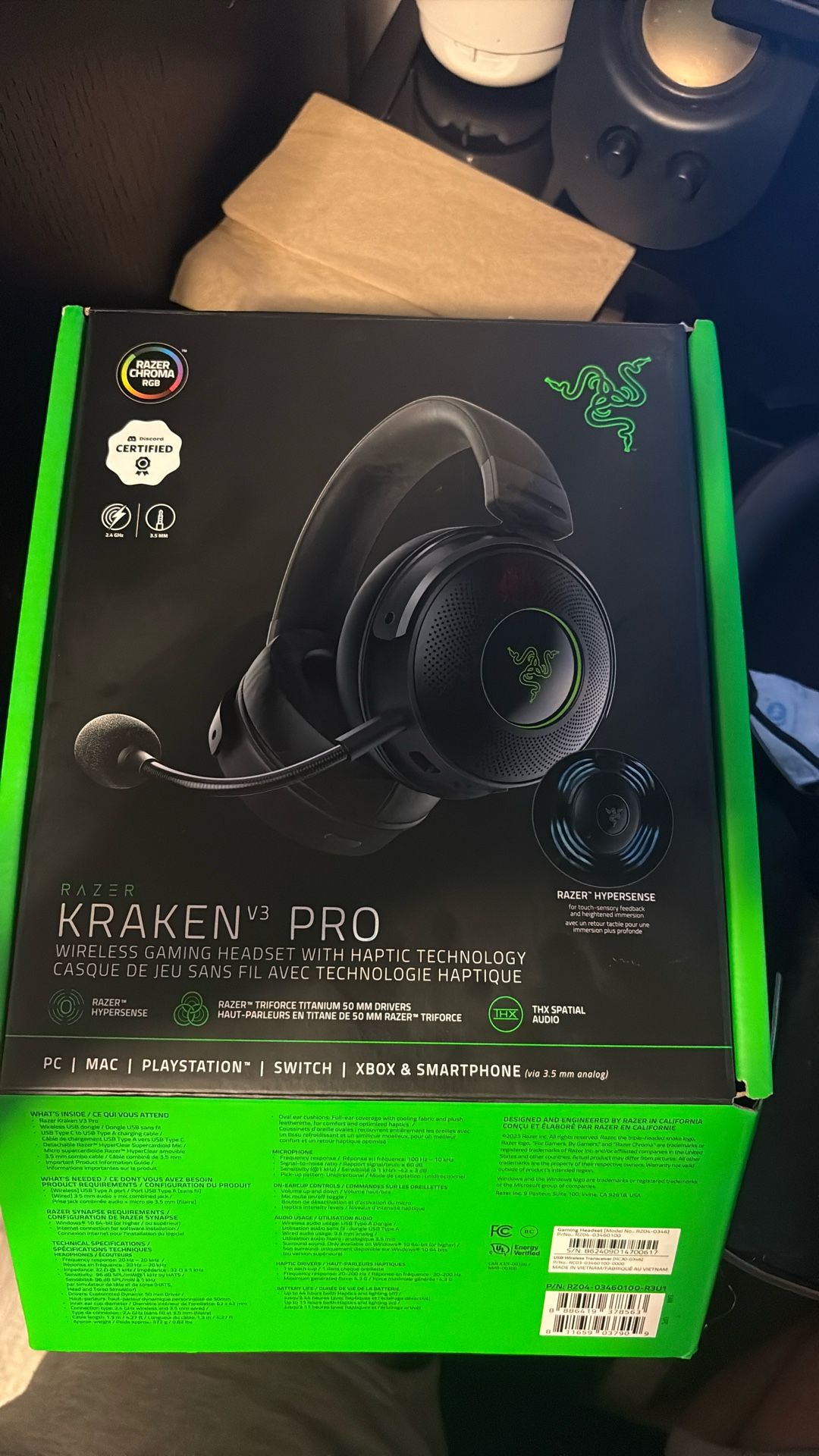 Razer Kraken V3 PRO (BRAND NEW!)