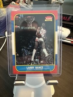 1986 Fleer Larry Nance!