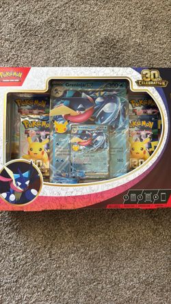 Pokémon TCG 30th Celebration Greninja ex Box