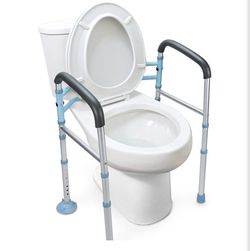 Toilet Safety Rail - Heavy Duty Medical Safety Frame for Elderly