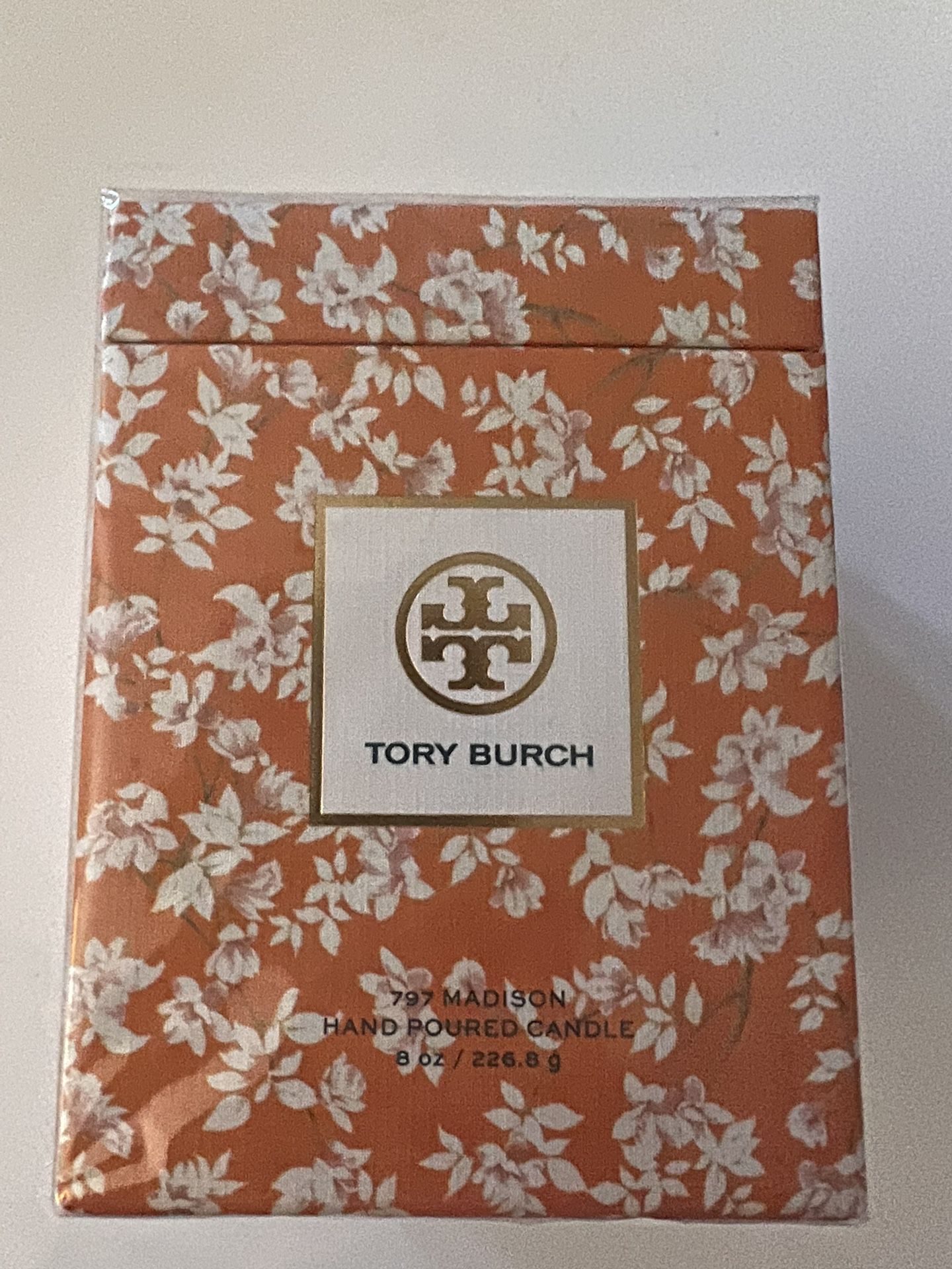 Tory Burch Hand Poured Pillar Candle - New In Box for Sale in New York, NY  - OfferUp