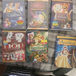 6 - New Disney Classic Movies Forsale 