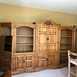 Wooden Entertainment Center