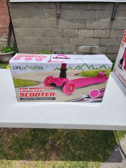 Lifemaster kid innovated 3 wheel kick scooter