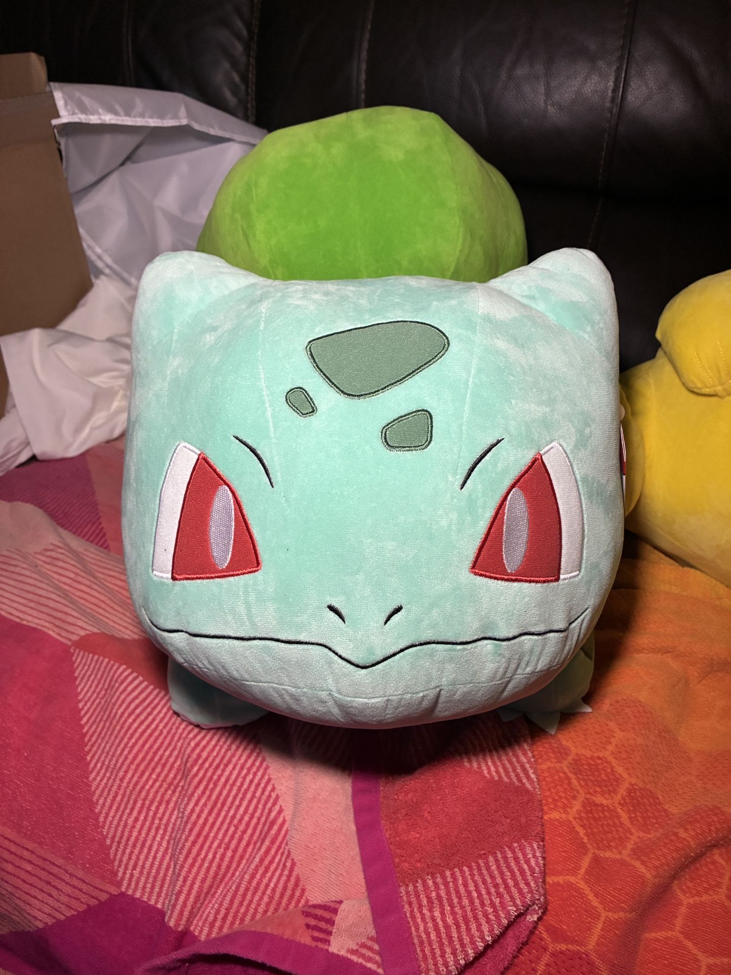 Licensed Pokemon 24" Bulbasaur Plush Giant Jumbo 2' Ft Official Nwt