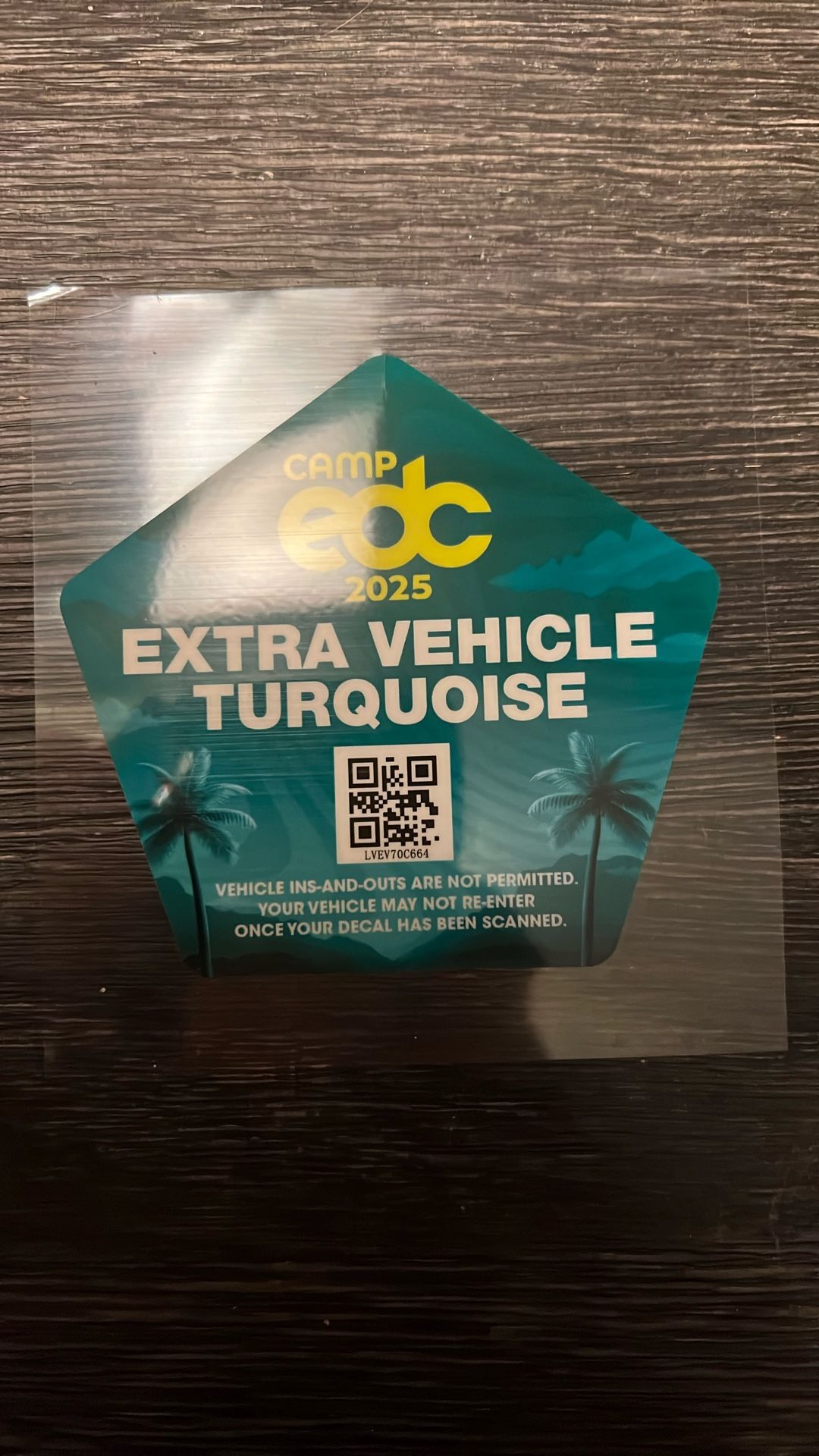 EDC EXTRA VEHICLE