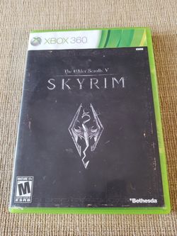 The Elder Scrolls V: Skyrim (Microsoft Xbox 360, 2011) Game
