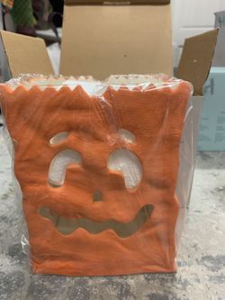Partylite pumpkin candle holder