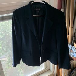 Dark Blue Dress Jacket (size 14P)