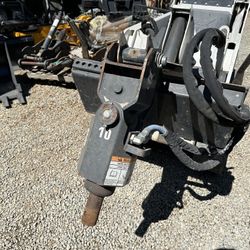 Bobcat Mini Skid Steer Auger Attachment 