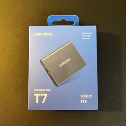 $150  SAMSUMG T7 Portable SSD, 2T