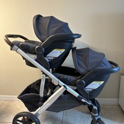 Uppababy double stroller
