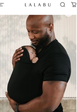 LALABU babywearing hoody baby carrier
