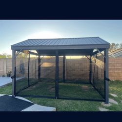 Brand new 10'x12' Hardtop Aluminum Permanent Outdoor Patio Garden Gazebo
