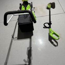 Garden machine and guiro for the banks