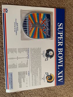 Super Bowl Collectible patches