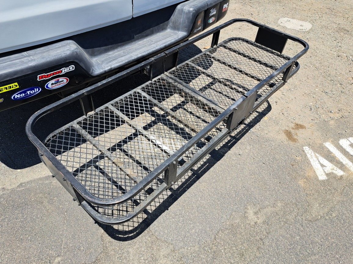 Hitch Cargo Carrier. 60" X 21" X 6"