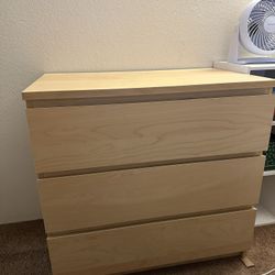 IKEA MALM 3-Drawer Dresser