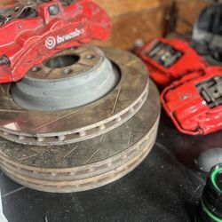Hellcat Brake Calipers And Rotors