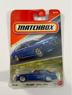 Matchbox 2026 BMW 7 series blue