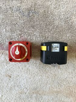 Blue Sea 7610 SI-ACR + 6011 Dual Circuit Battery Switch – Marine Dual Battery Kit