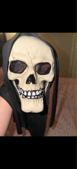 Skull Grim Reaper Halloween Costume Mask