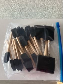 21- Foam Brushes for Arts and Crafts