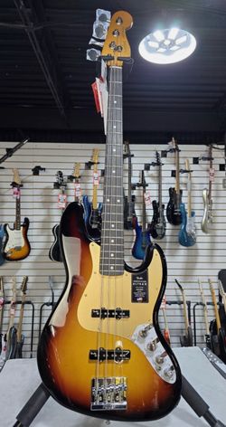Fender American Ultra II Jazz Bass Ebony Neck Guitar