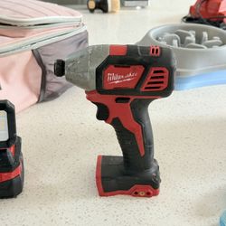 Milwaukee Impact Drill and Battery 