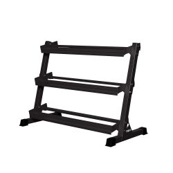 Fitness Dumbbell Rack - 3-Tier Dumbbell Rack Perfect for 5-50 Dumbbell 