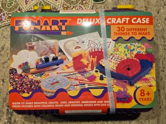 VINTAGE Fun Art Deluxe Craft Kit
