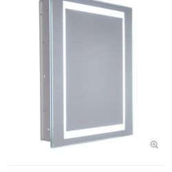Miseno MMCR2026LED-R 20" W x 26" H Frameless Recess Mounted - Mirror - Retails For $750