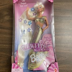 Vintage 1995 Jewel Hair Mermaid Barbie