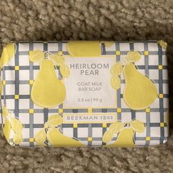 Beekman 1802 Heirloom Pear Goat Milk Bar Soap
