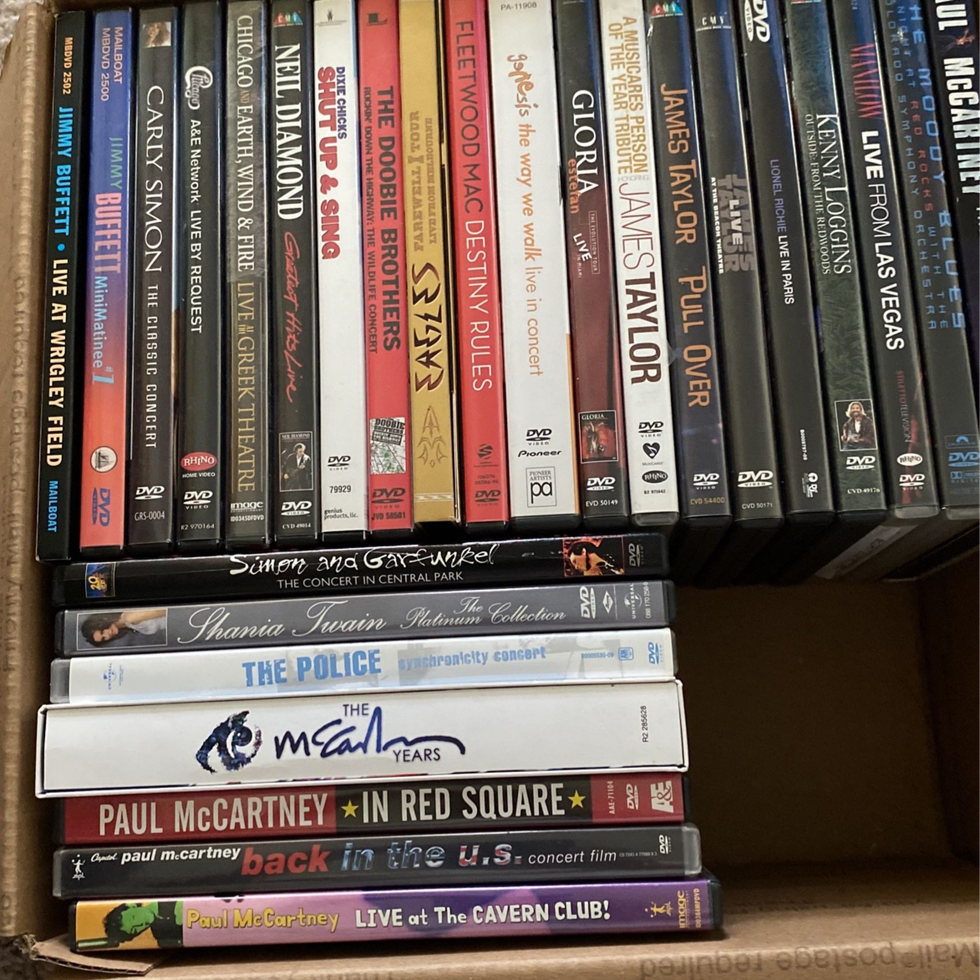 Music DVDs