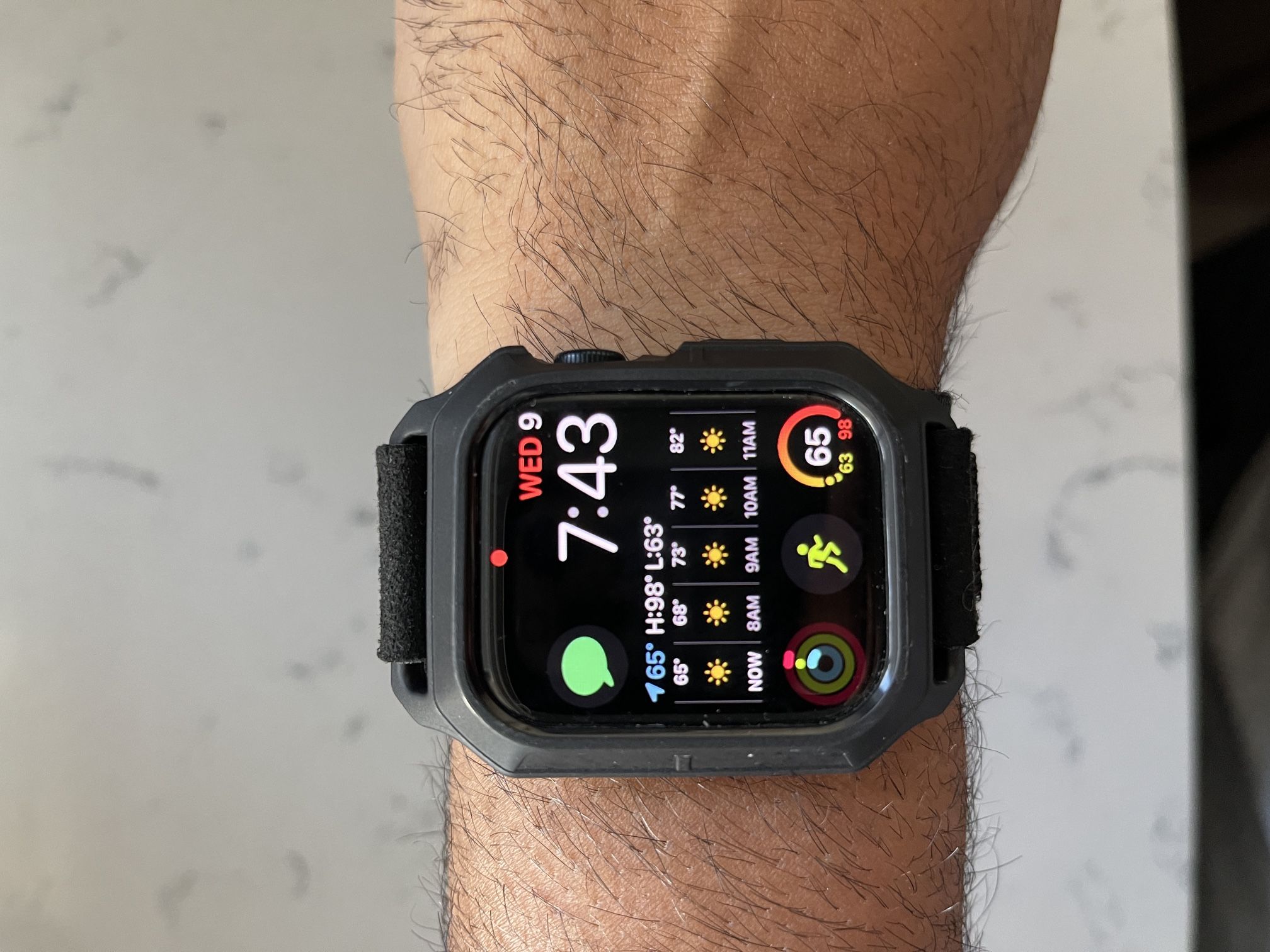 GPS Only Apple Watch Series 7 45mm (black)