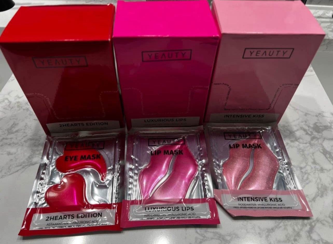 Eye Mask & Lip Mask Perfect For Birthday Favors