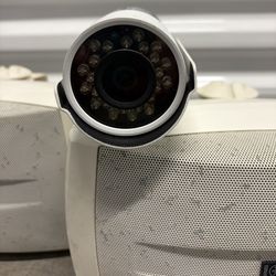 AMCREST  IP CAMERA IP4M-1025EW & Yamaha Outdoor Speakers 