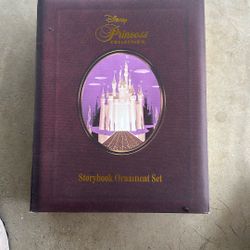 Disney Storybook Ornament Set Princess Collection