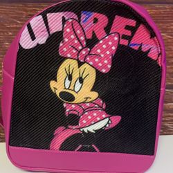 Backpack 🎒 Pink W/blk 