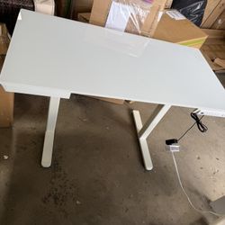 48 x 24 Inch Electric Stand Up Desk with USB Ports