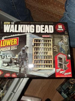 McFarlane The Walking Dead Lower Prison Cell Set
