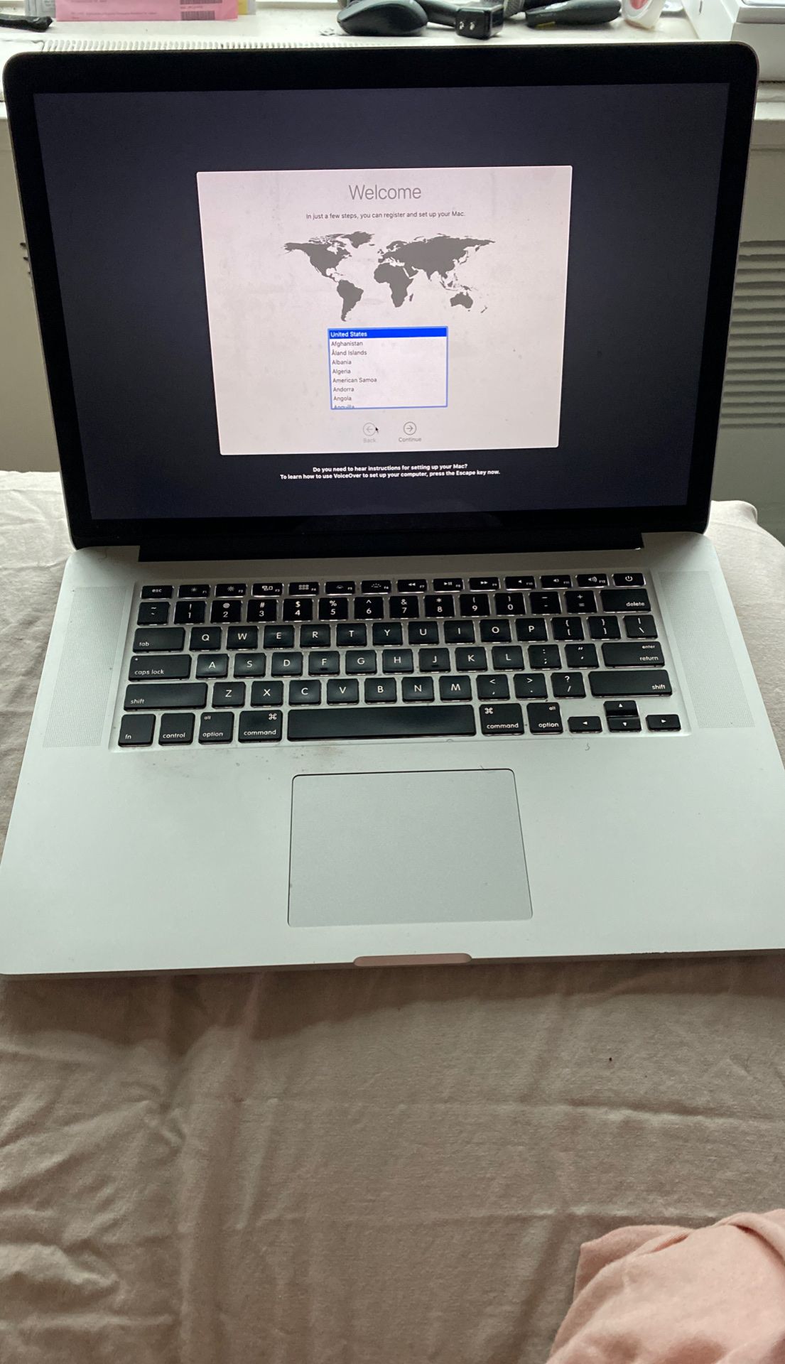 MacBook Pro 2014 15 inch screen 700 GB