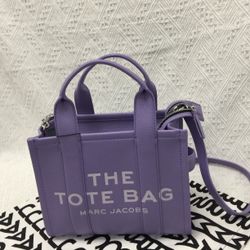 Marc Jacobs the Leather Small Tote Bag Daybreak